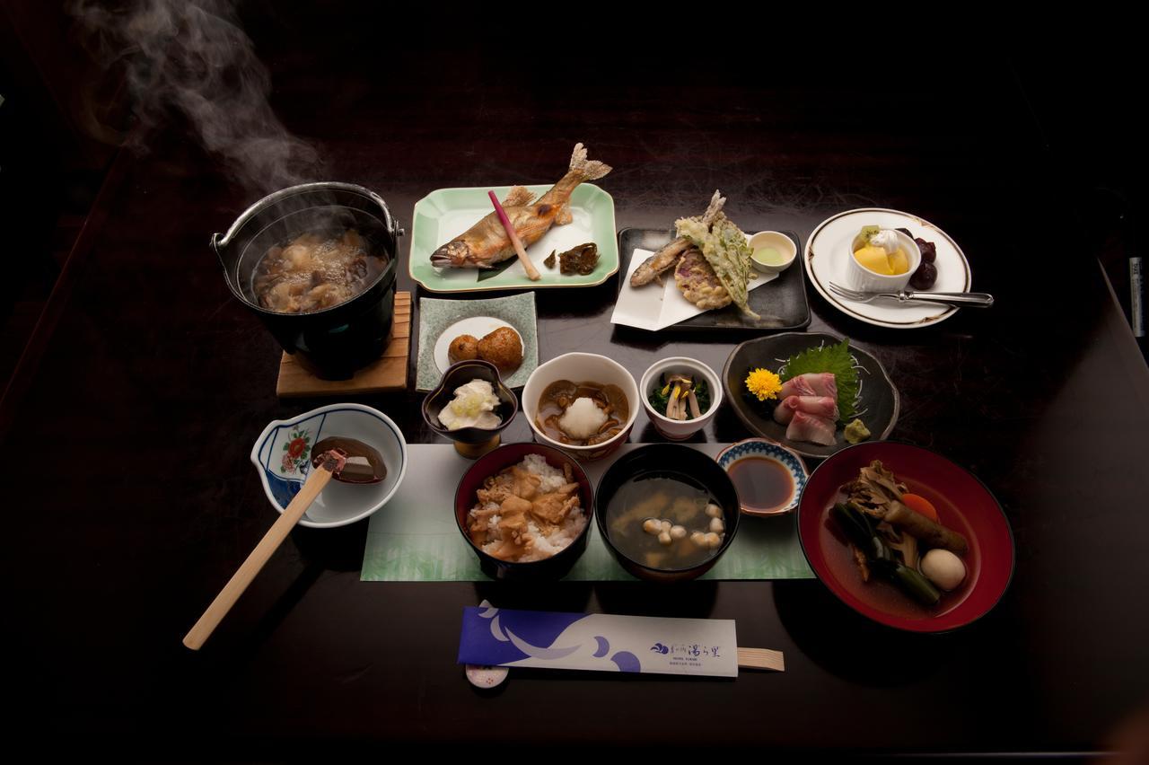 Yurari Hotel Tadami Bagian luar foto